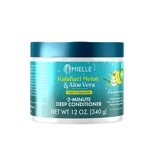 Mielle Organics Kalahari Melon & Aloe Vera Deep Hydration 2-Minute Deep Conditioner