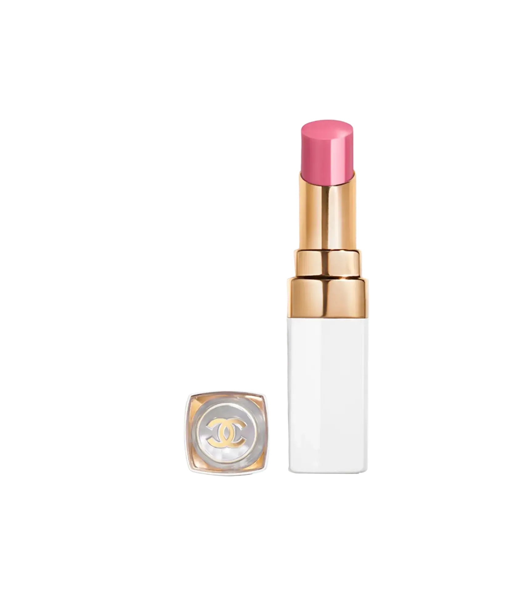 Chanel Rouge Coco Baume Shine Hydrating Beautifying Tinted Lip Balm 758 Blushing Pink