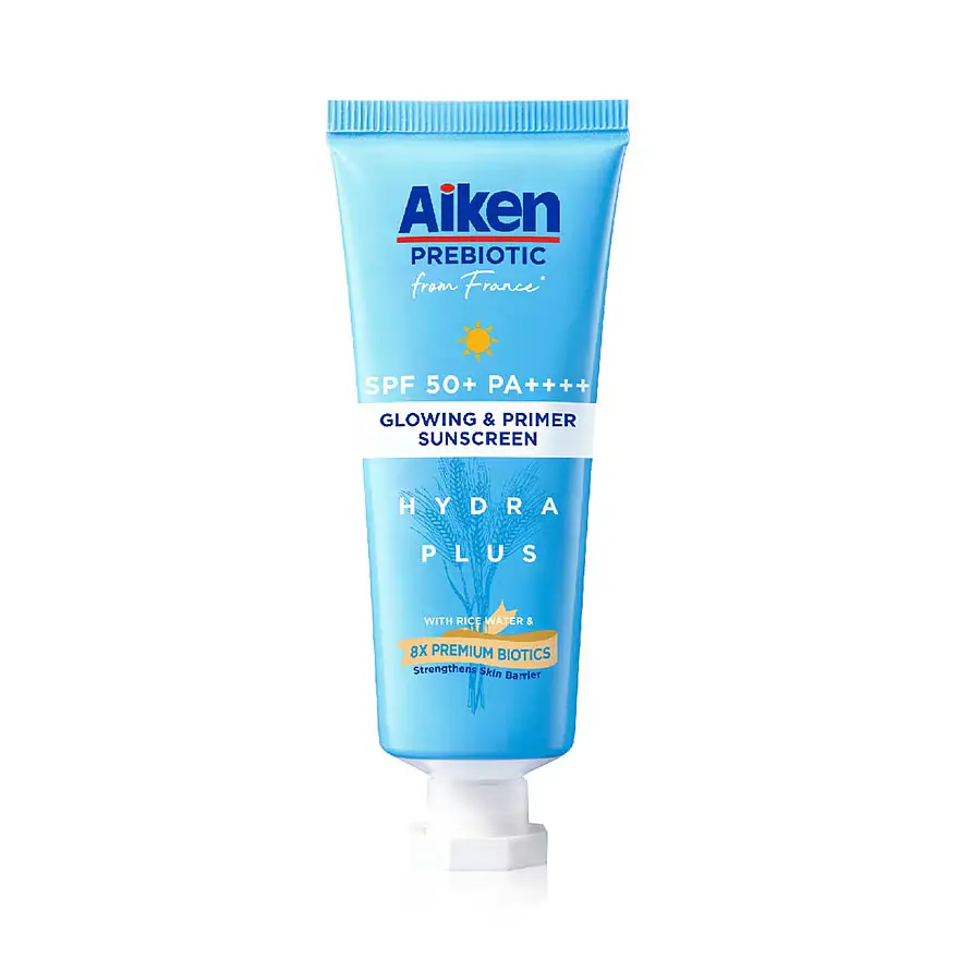 Aiken Hydro Plus Glowing & Primer Sunscreen SPF 50+