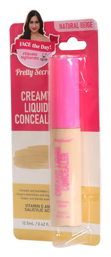 Pretty Secret Creamy Liquid Concealer Natural Beige
