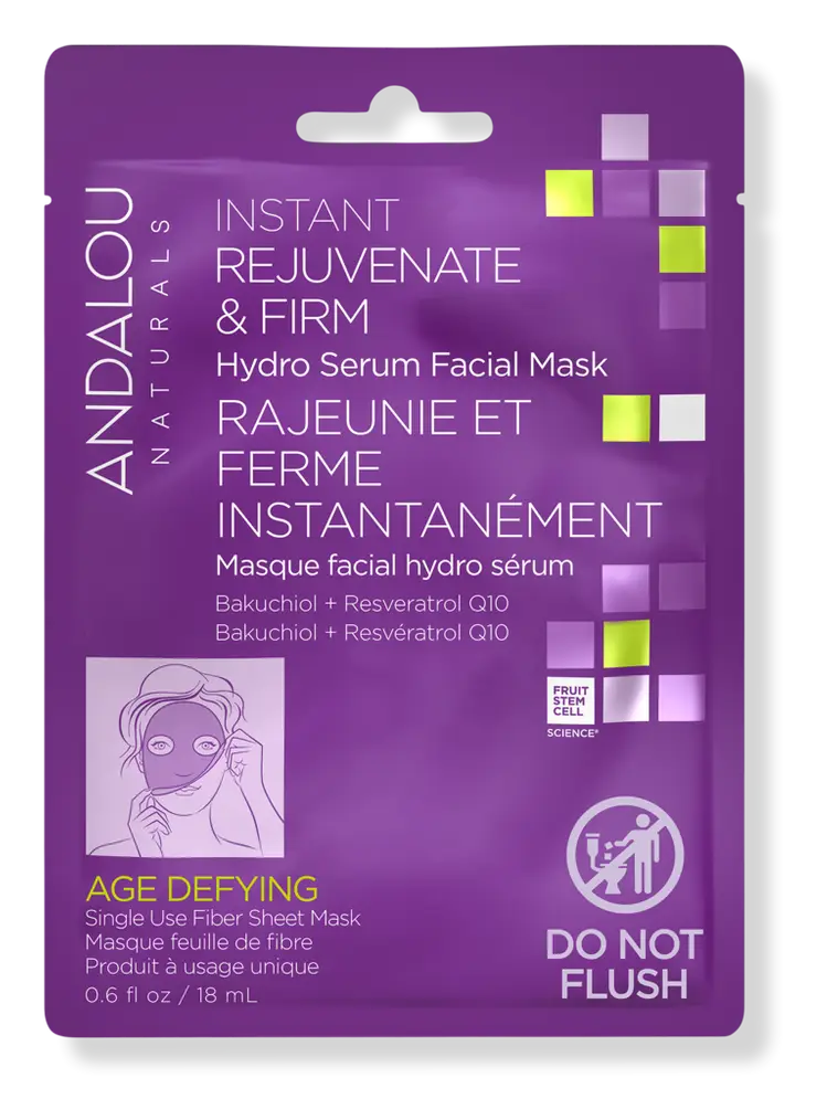 Andalou Naturals Age Defying Instant Rejuvenate & Firm Sheet Mask