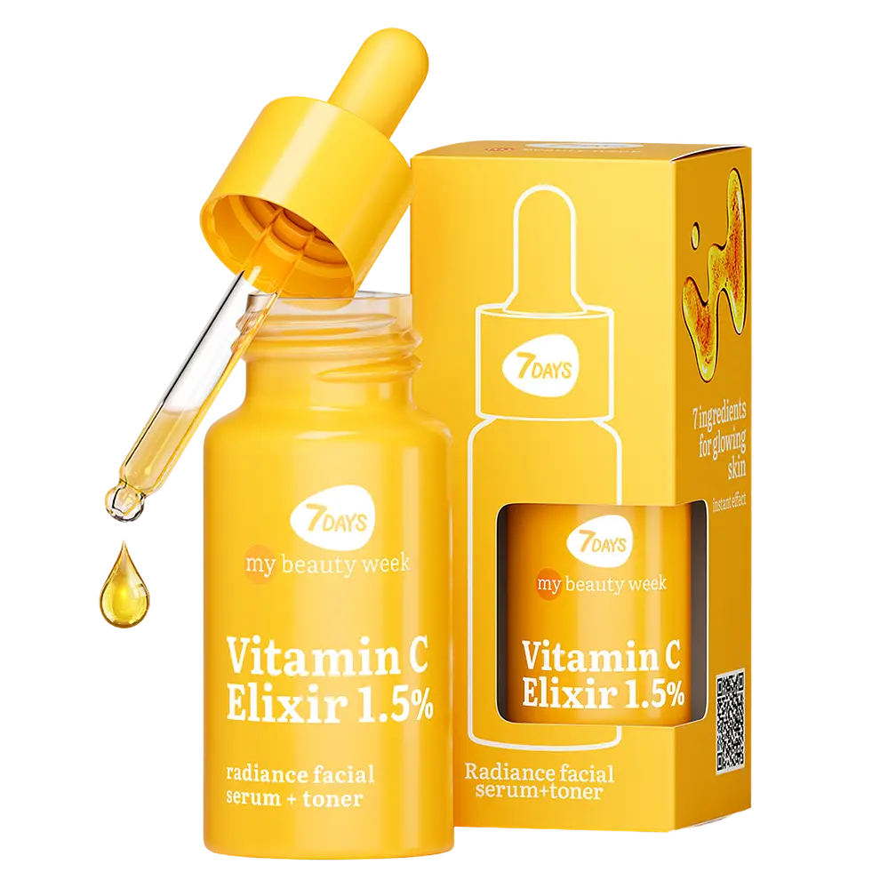 7 Days MY BEAUTY WEEK Radiance facial serum+toner VITAMIN C ELIXIR