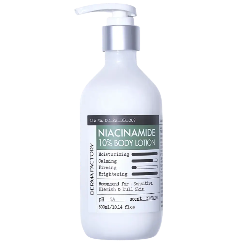 Derma Factory Niacinamide 10% Body Lotion