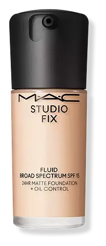 Mac Cosmetics Studio Fix Fluid SPF 15 24HR Matte Foundation + Oil Control NC12