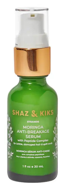 Shaz & Kiks Moringa Anti-Breakage Hair Serum with Peptide Complex