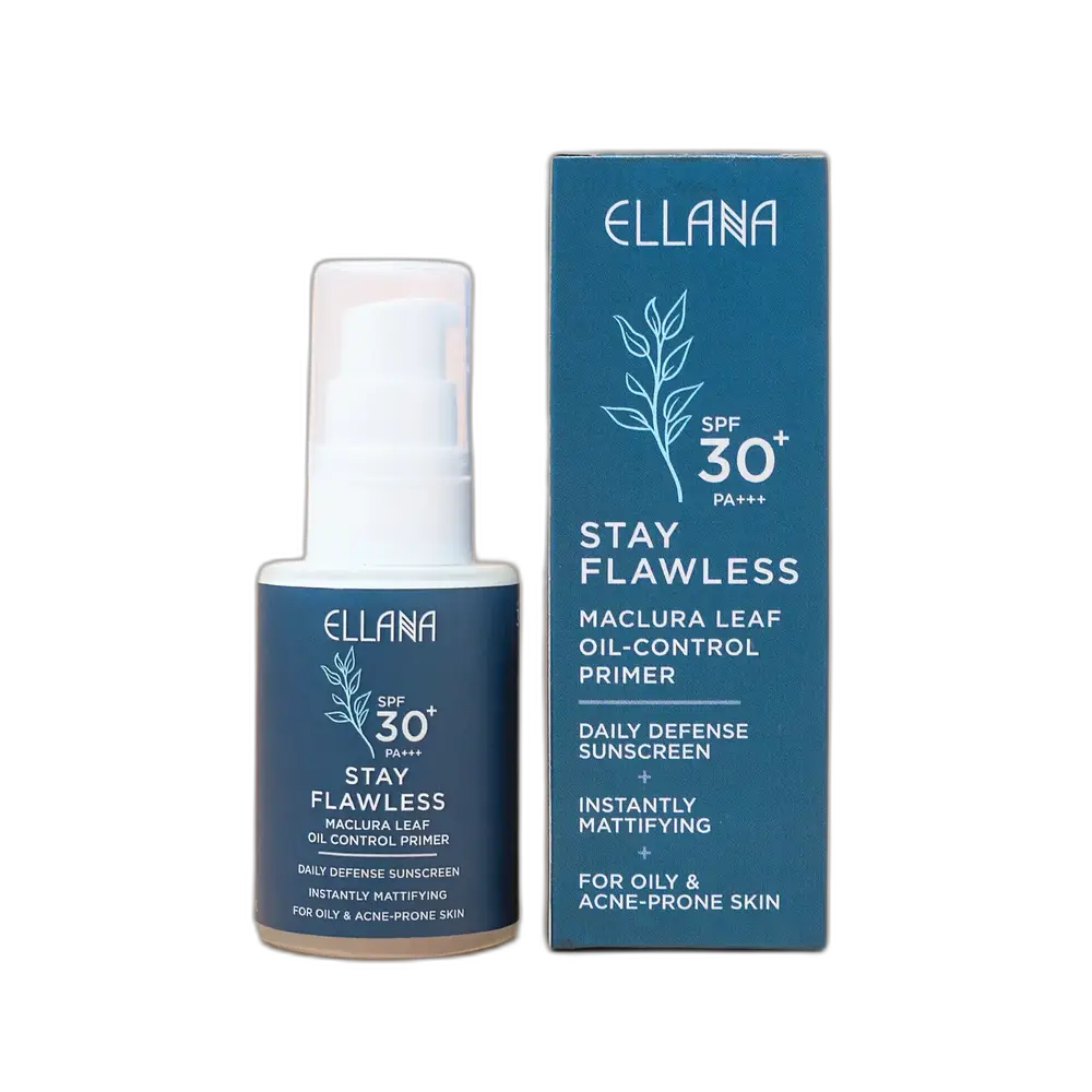 Ellana Mineral Cosmetics Stay Flawless Maclura Leaf Oil Control Primer with SPF 30