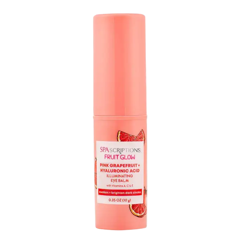 Spascriptions Fruit Glow Pink Grapefruit + Hyaluronic Acid Illuminating Eye Balm