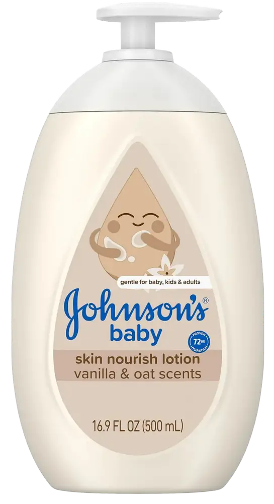 Johnson's Baby Skin Nourish Lotion Vanilla & Oat