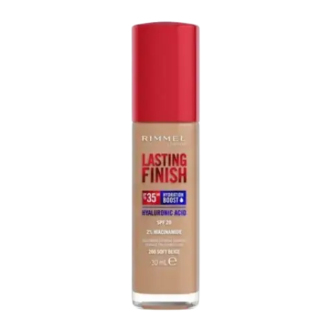 Rimmel London Lasting Finish 35HR Foundation 200 Soft Beige