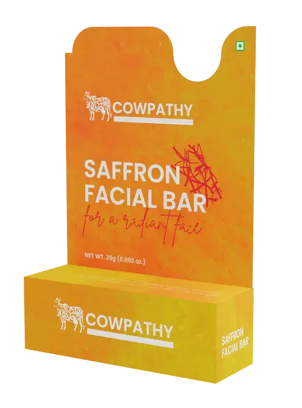Cowpathy Saffron Facial Bar
