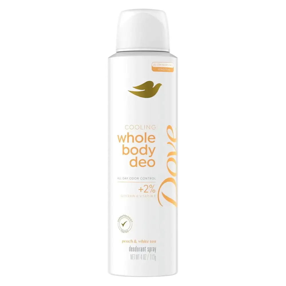 Dove Whole Body Deo Cooling Spray Peach & White Tea