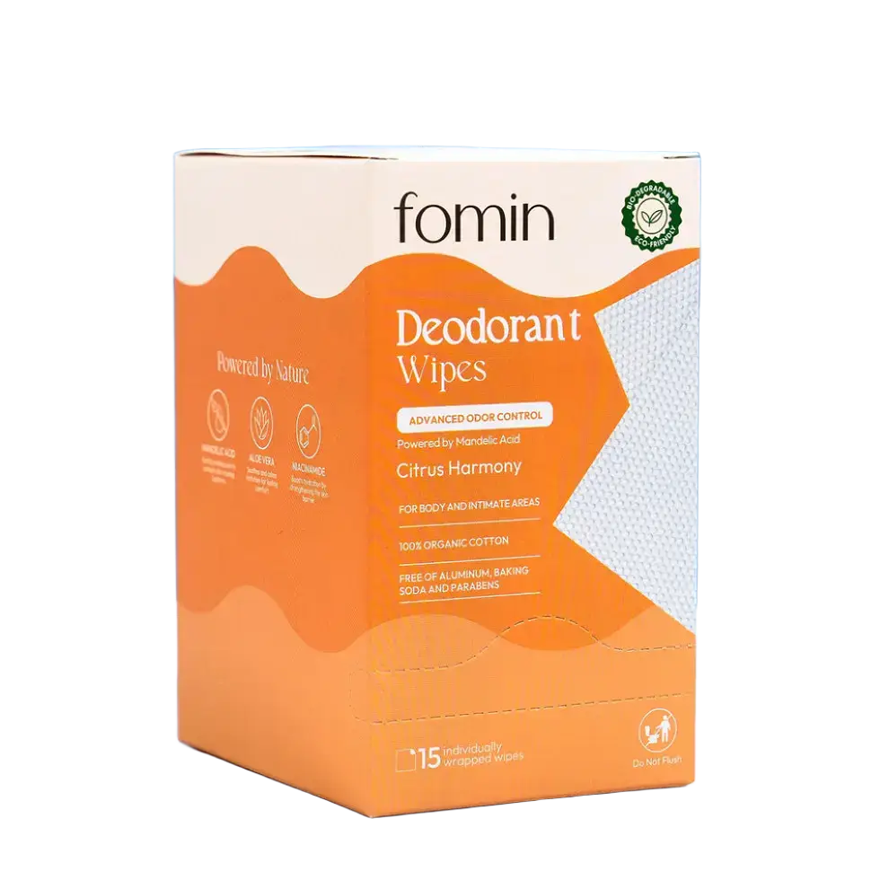 Fomin Deodorant Wipes Citrus Harmony