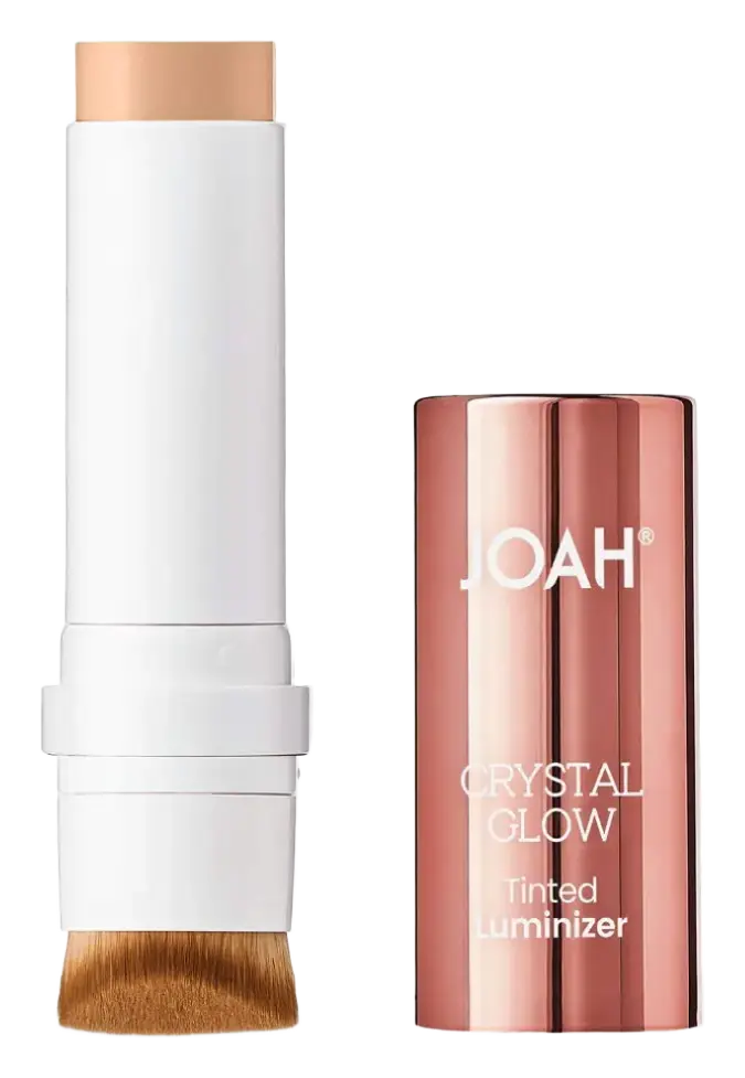 Joah Beauty Crystal Glow Tinted Luminizer Stick Cream Ivory