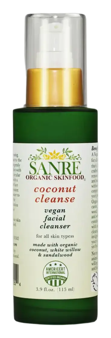 SanRe Organic Skinfood Coconut Cleanse Facial Cleanser
