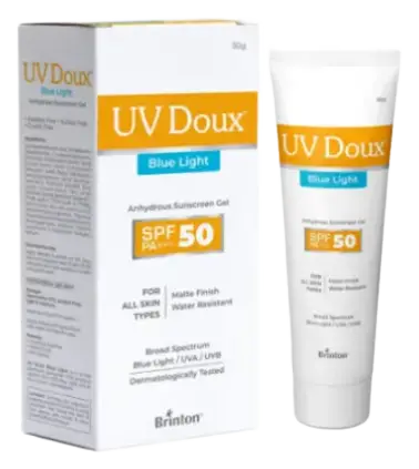 UV Doux Blue Light Sunscreen Gel SPF 50 PA+++
