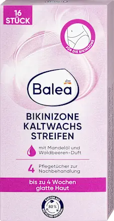 Balea Bikinizone Kaltwachsstreifen
