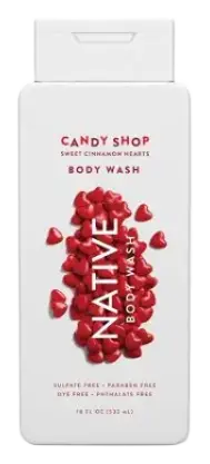 Native Body Wash Sweet Cinnamon Hearts