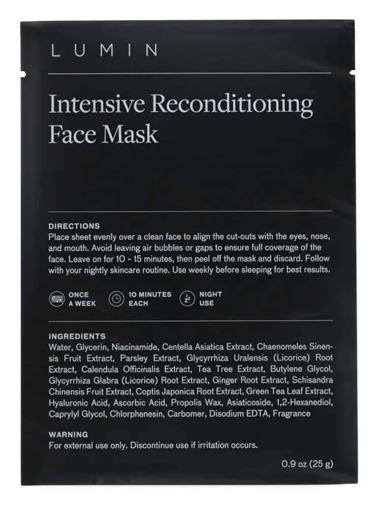Lumin Intensive Reconditioning Face Mask