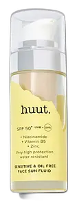 Huut Daily Protection Sensitive & Oil Free Face Sun Fluid SPF 50+