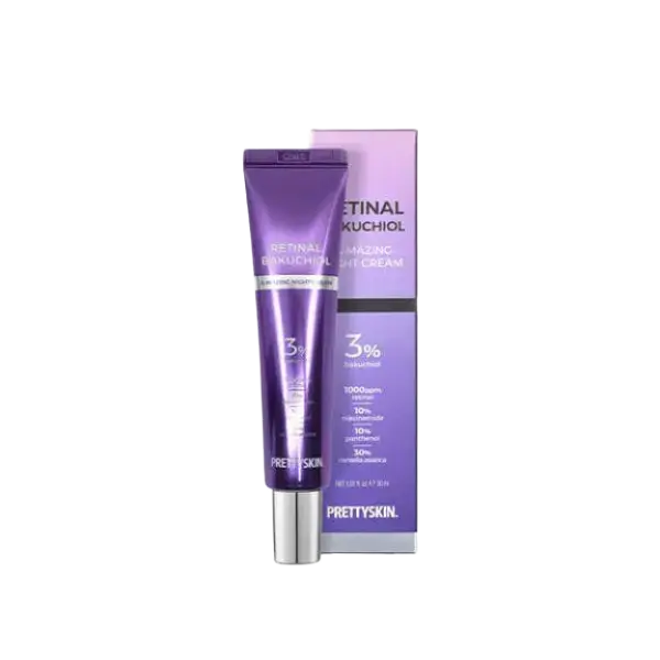 Pretty Skin Retinal Bakuchiol A-Mazing Night Cream