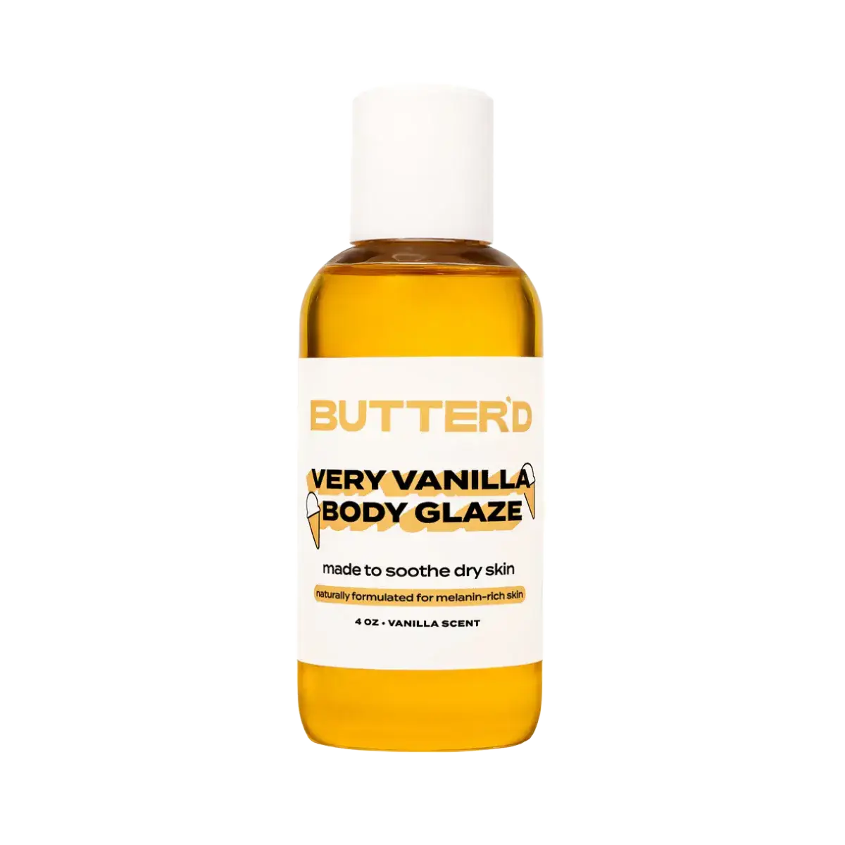 Butter'd Bodycare Very Vanilla Body Glaze