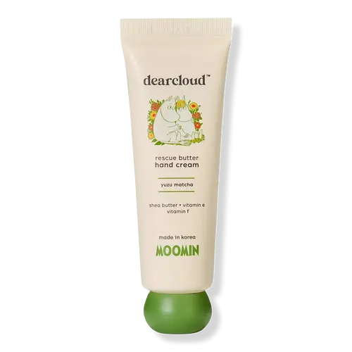 Dearcloud Moomin: Rescue Butter Hand Cream - Yuzu Matcha