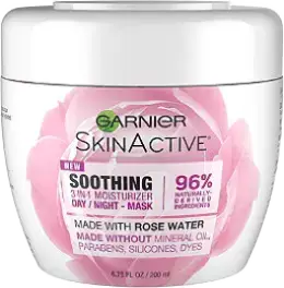 Garnier SkinActive 3-in-1 Face Moisturizer with Rose Water