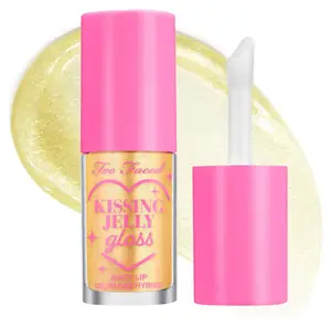 Too Faced Kissing Jelly Non-Sticky Lip Oil Gloss Piña Colada