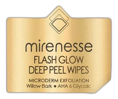Mirenesse Flash Glow Deep Peel Wipes