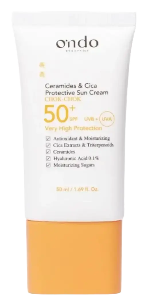 Ondo Beauty 36.5 Ceramides & Cica Protective Sun Cream SPF 50+