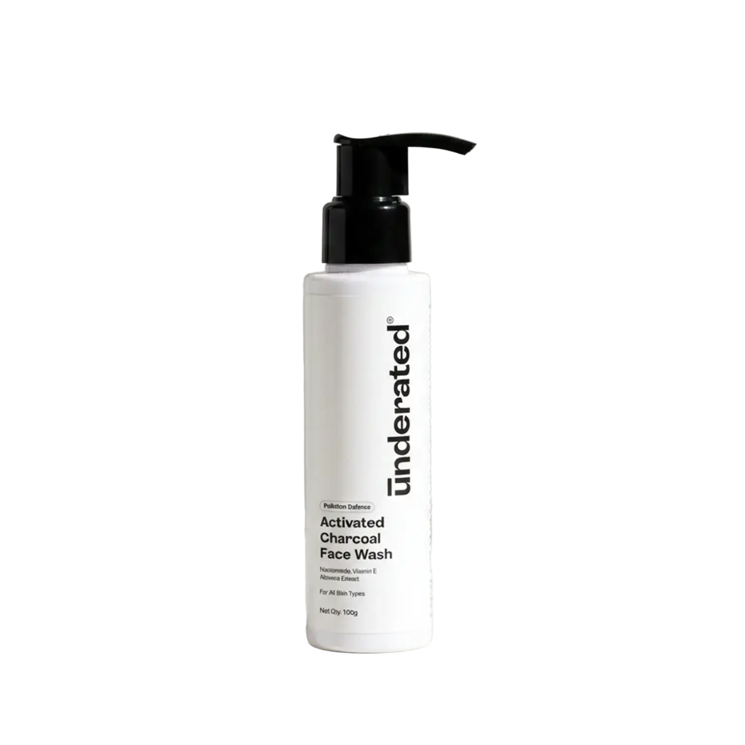 Underated Activated Charcoal Face Wash