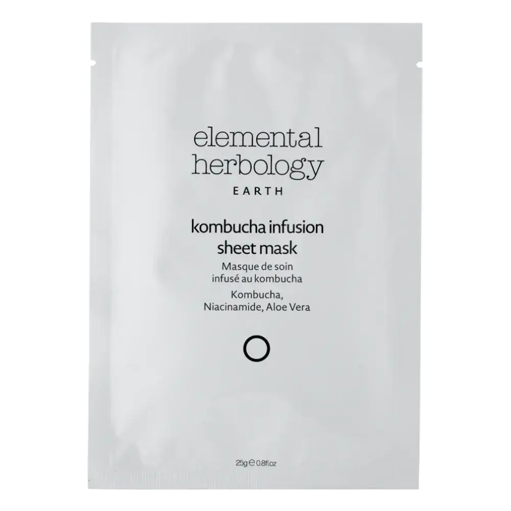 Elemental Herbology Kombucha Infusion Sheet Mask