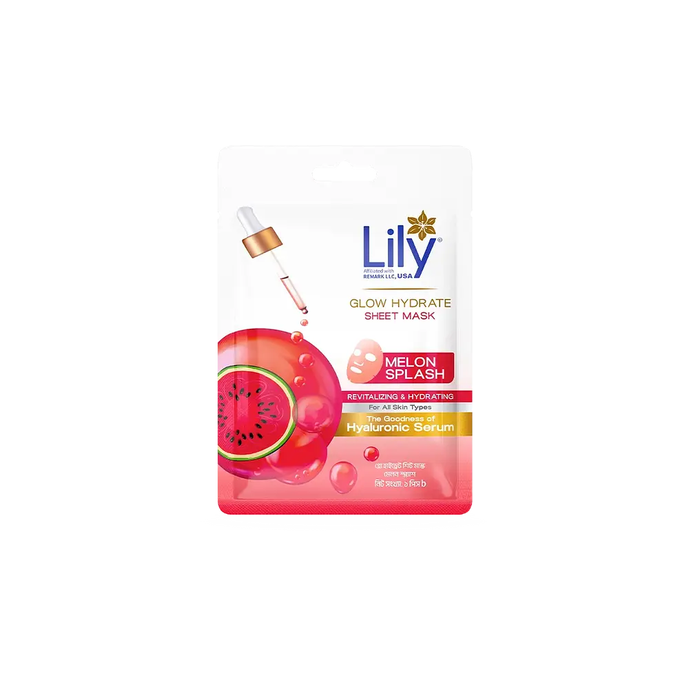 Lily Glow Hydrate Sheet Mask Melon Splash