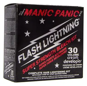 Manic Panic Flash Lightning Bleach Kit 30 Volume Cream Developer