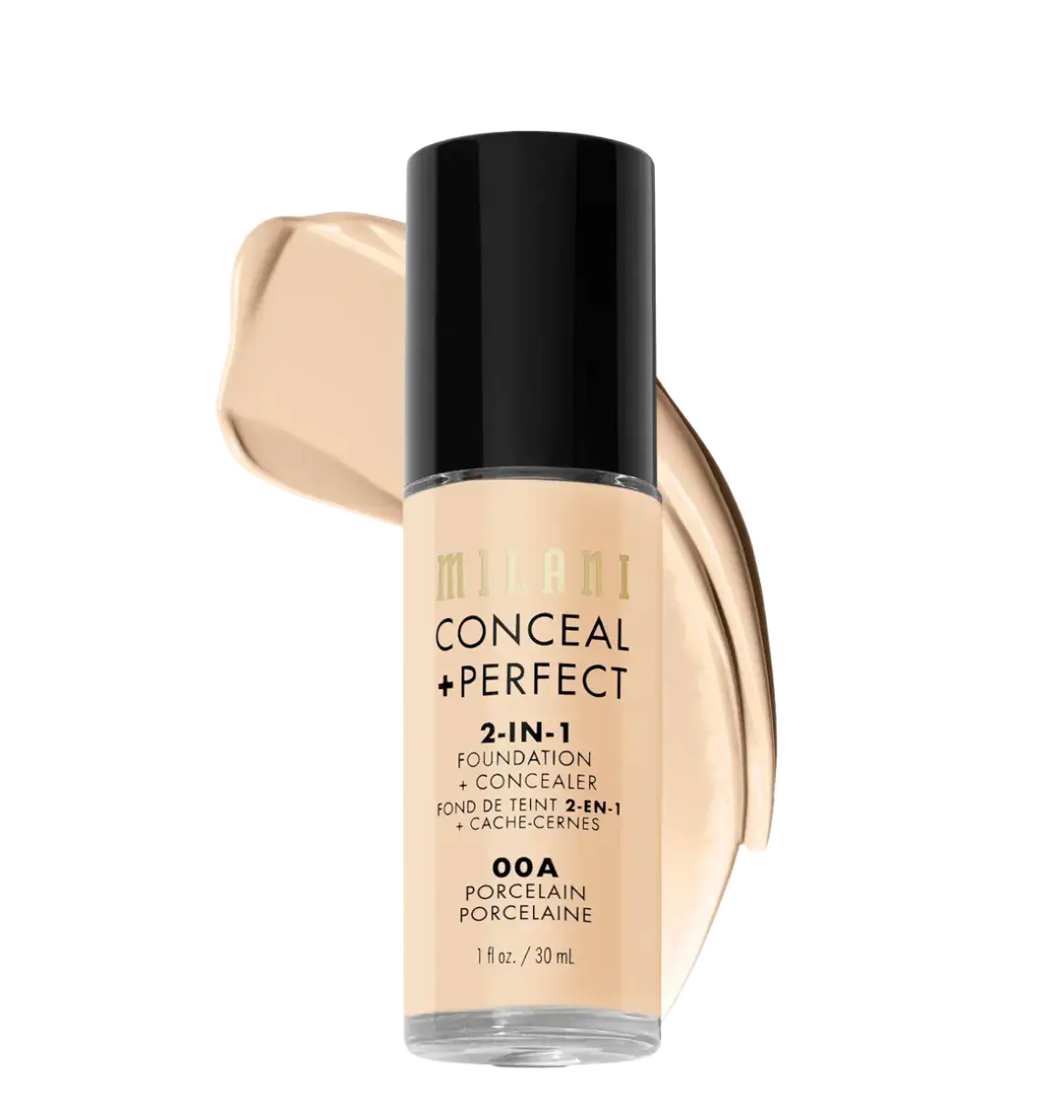 Milani Conceal + Perfect 2-In-1 Foundation And Concealer 00A Porcelain