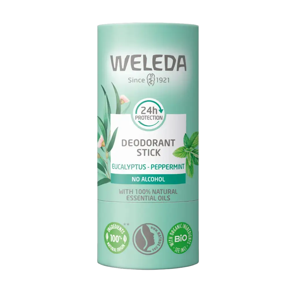Weleda 24h Protection Deodorant Stick Eucalyptus Peppermint
