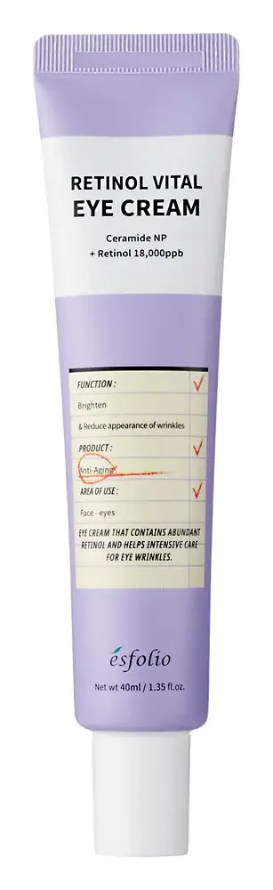 Esfolio Eye Cream Retinol Vital
