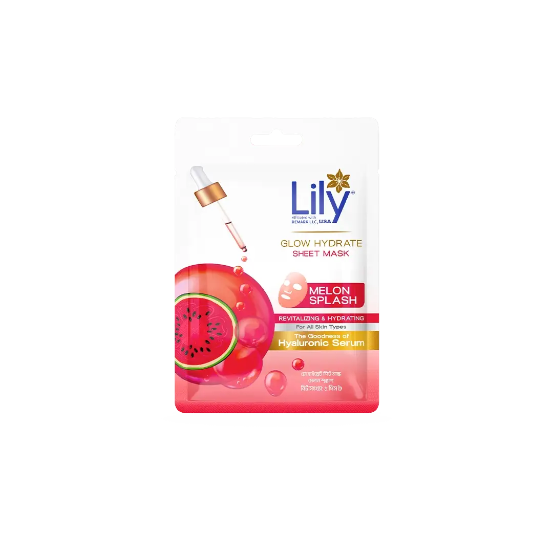 Lily Glow Hydrate Sheet Mask Melon Splash
