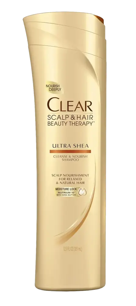 Clear Scalp & Hair Beauty Therapy Ultra Shea Cleanse & Nourish Shampoo