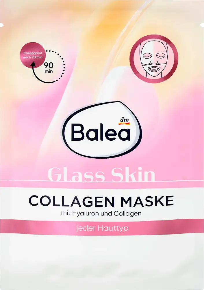 Balea Glass Skin Collagen Maske