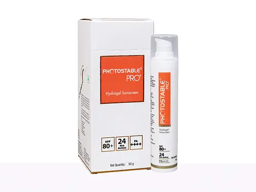 Sun Pharma Photostable Pro+ Hydragel Sunscreen SPF 80+ PA++++