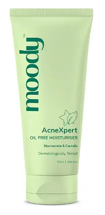 Moody Acnexpert Oil Free Moisturizer With Niacinamide & Green Tea