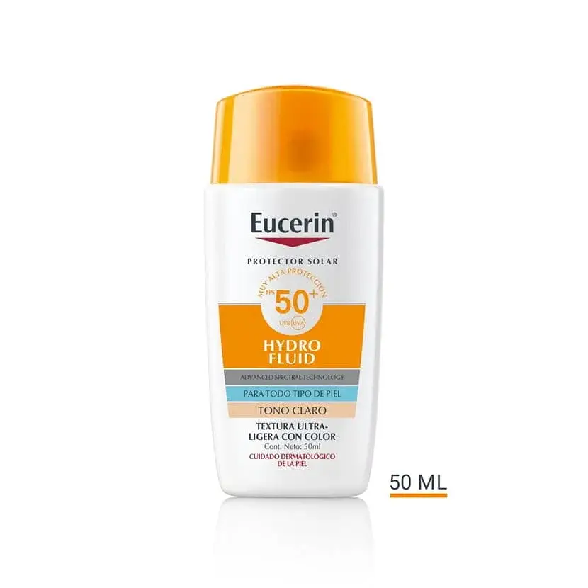 Eucerin Sun Hydro Fluid Tinted Sunscreen SPF50+ Light