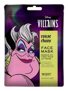 Mad Beauty Disney Pop Villains Face Masks Ursula