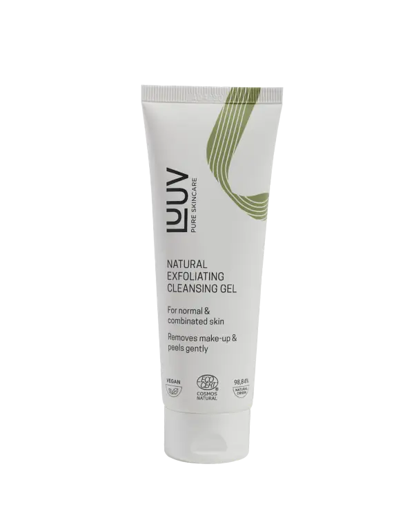 Luuv Natural Exfoliating Cleansing Gel with Bamboo