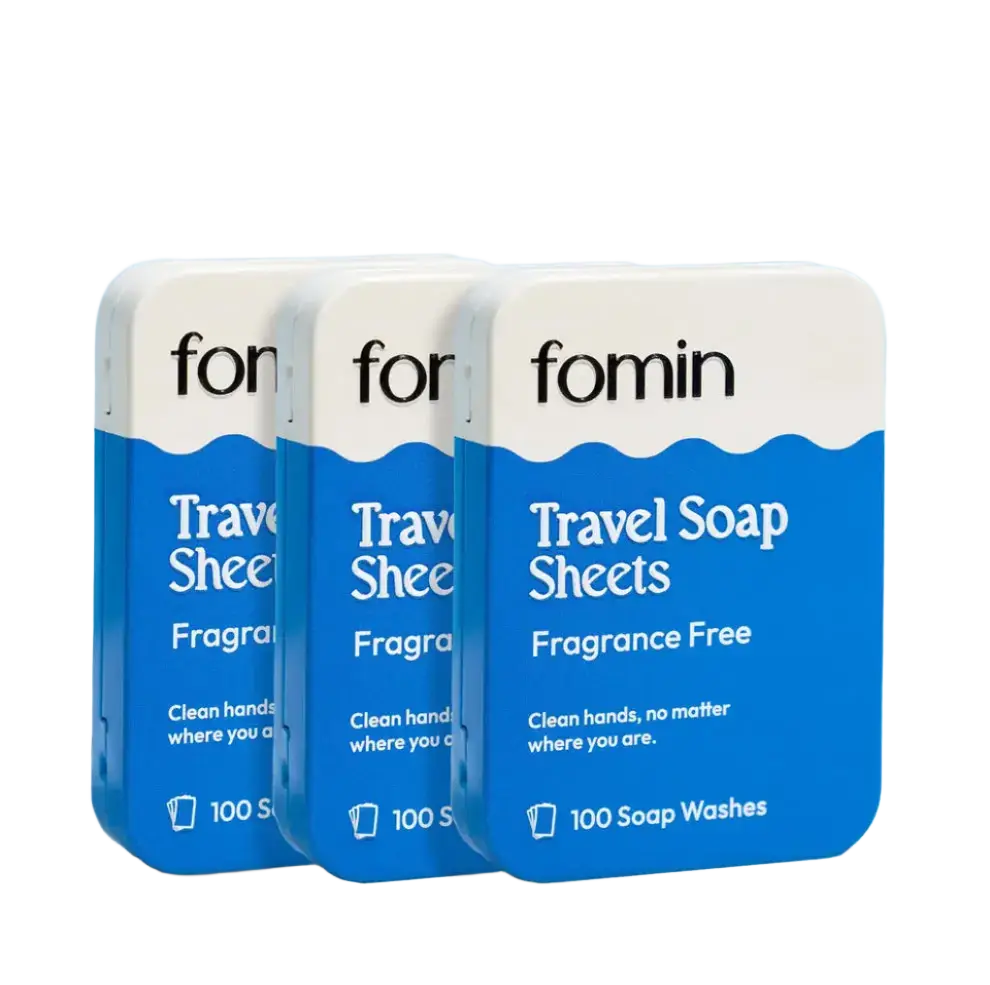 Fomin Travel Soap Sheets Fragrance Free