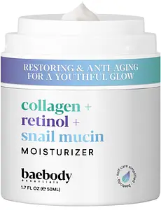 Baebody Collagen + retinol + snail mucin moisturizer