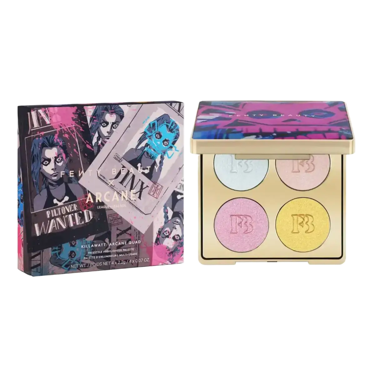 Fenty Beauty Killawatt: Arcane Quad Freestyle Highlighter Palette