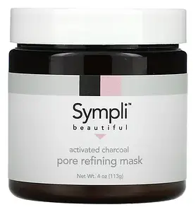 Sympli Beautiful Activated Charcoal Pore Refining Beauty Mask