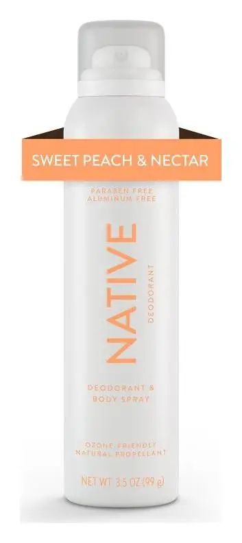 Native Deodorant & Body Spray Sweet Peach & Nectar
